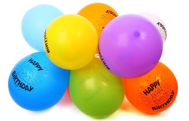 Baloniki urodzinowe