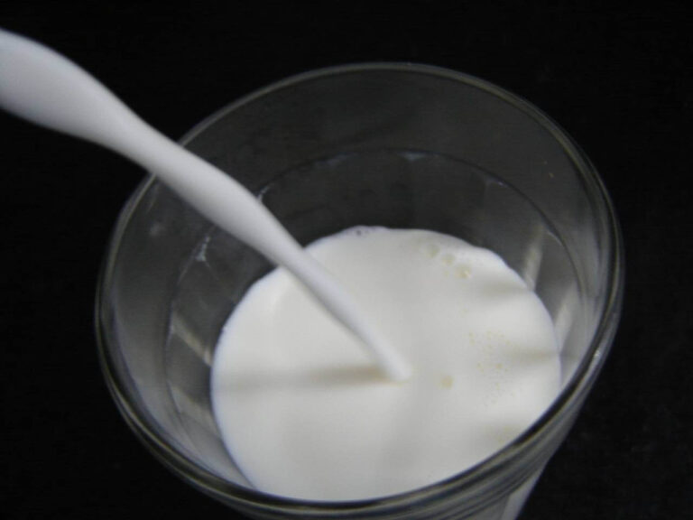 dieta mleczna szklanka mleka